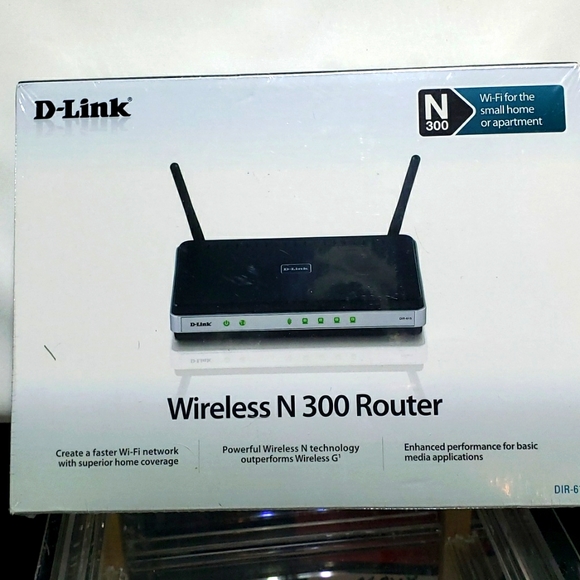 D-Link Wireless N 300 Router DIR-615 Brand New In Box. Never Opened. - Picture 2 of 6